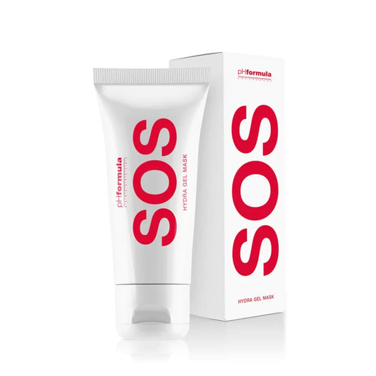 SOS H.Y.D.R.A. drėkinamoji želė kaukė 50ml
