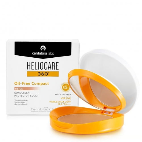 HELIOCARE 360 OIL-FREE APSAUGINĖ KOMPAKTINĖ PUDRA SPF50, 10 G